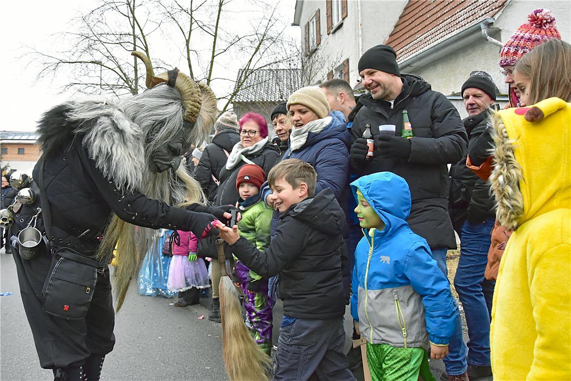 Er sieht zwar schaurig aus, ist aber eigentlich doch ganz freundlich. Zumindest ...