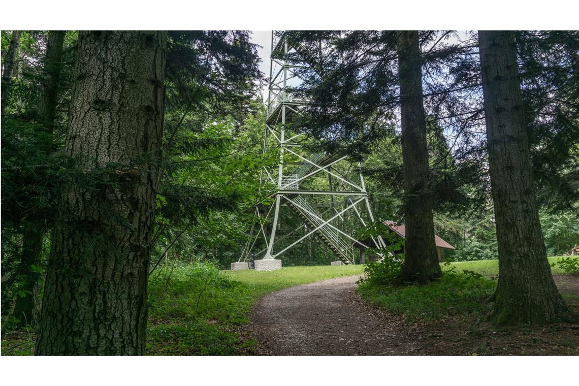 6 x 60 Kilometer Laufen – mit einem guten Essen kein Problem Er wird auf dem Albsteig bestiegen. Und der 33 Meter höhere Turm natürlich auch.