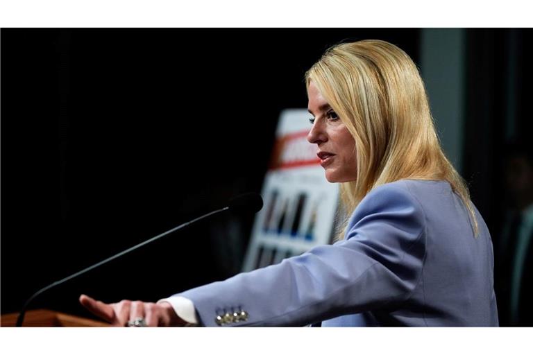 Erfolg für Trumps Justizministerin Pam Bondi: Anti-Drogenbehörden ist ein großer Schlag gegen den illegalen Drogenhandel gelungen.