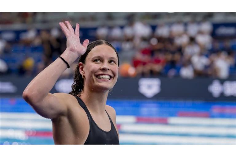 Erfolgreiche Schwimmerin und Frohnatur: Linda Roth