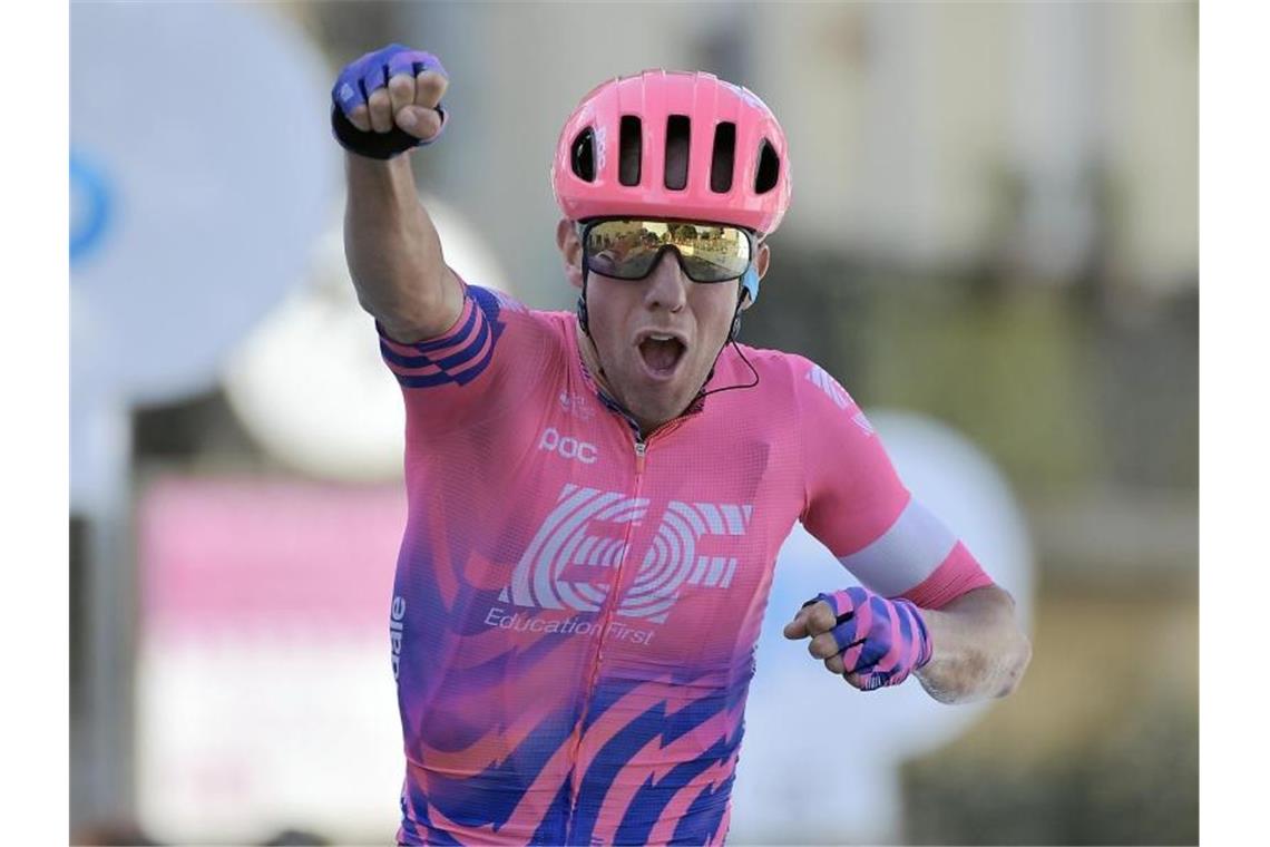Erfolgreicher Ausreißer auf der 7. Vuelta-Etappe: Michael Woods. Foto: Fabio Ferrari/LaPresse/AP/dpa