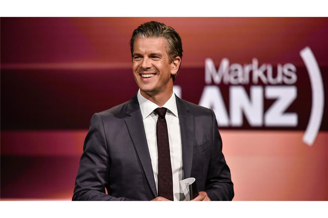 Erfolgsmoderator Markus Lanz.