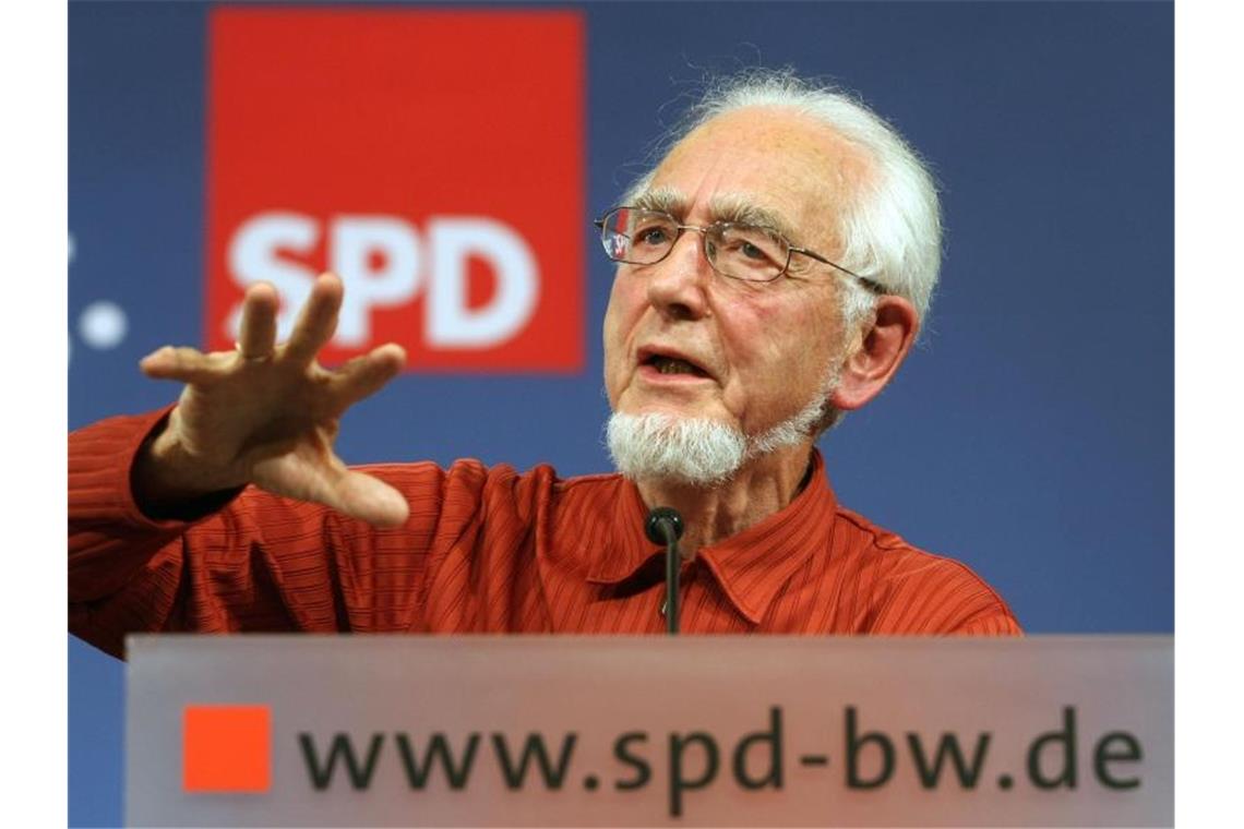 Erhard Eppler gestorben: SPD trauert um „großen Vordenker“