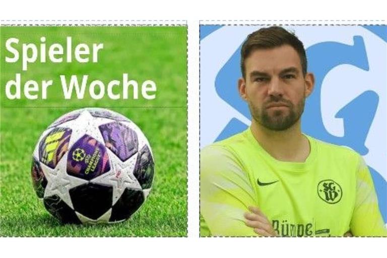 Eric Maier von der SG Stuttgart-West ist der Spieler der Woche.