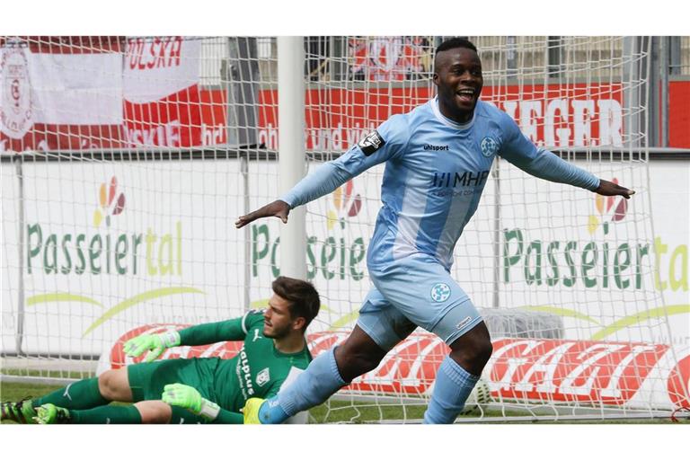 Erich Berko erzielte elf Treffer für die Kickers. 
Pressefoto Baumann