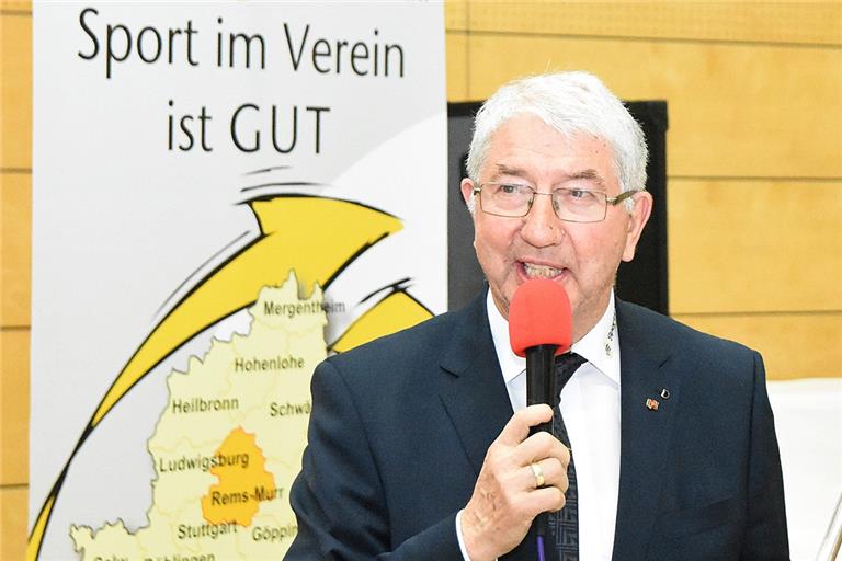 Erich Hägele verlangt vom Land klarere Aussagen zu den Hilfen im Sport. Foto: T. Sellmaier