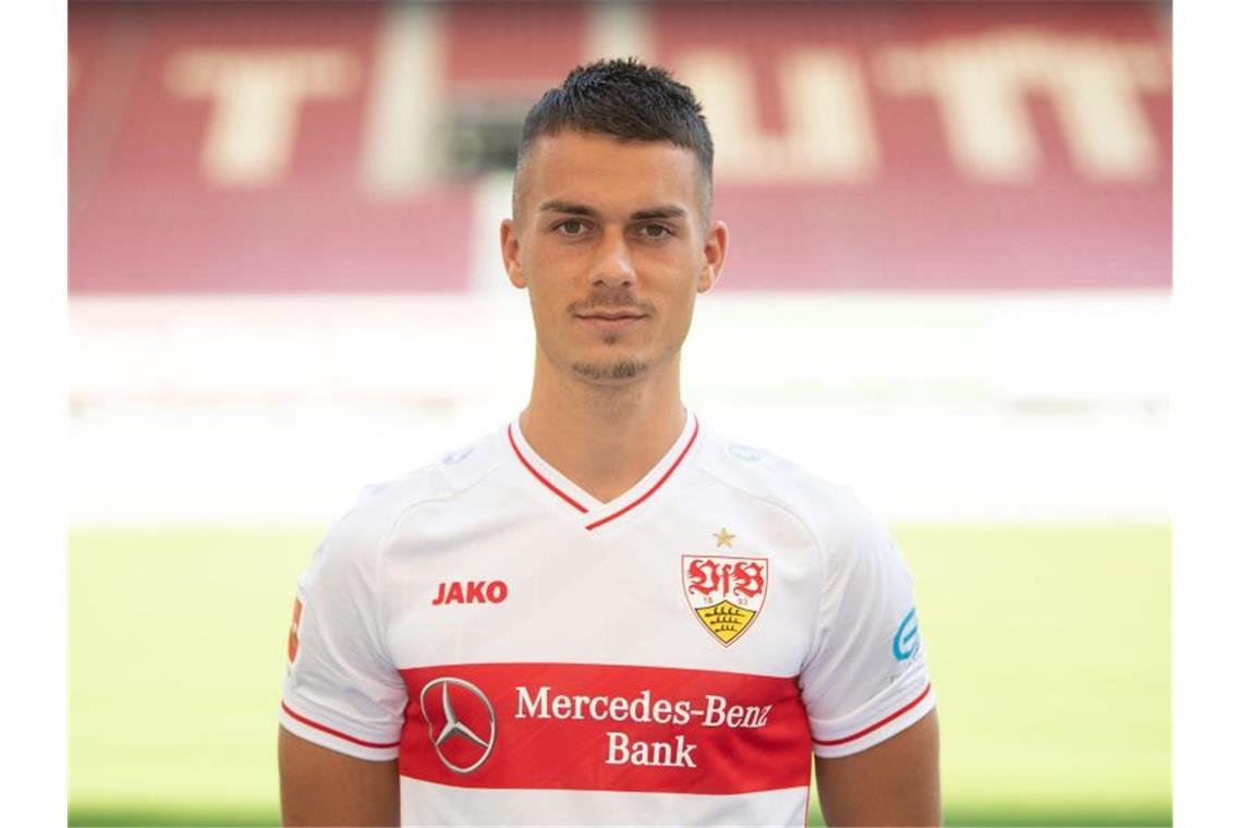 Erik Thommy vom VfB Stuttgart. Foto: Marijan Murat/dpa/Archivbild