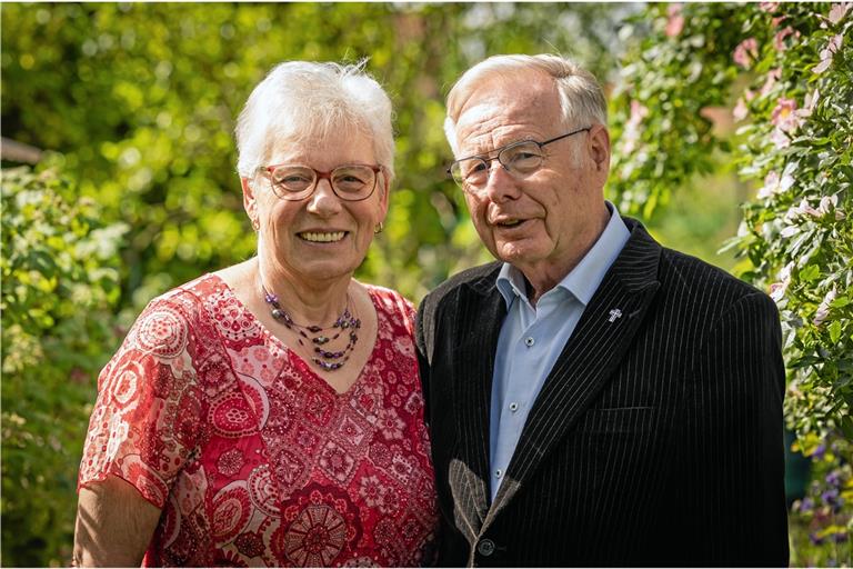 Erika und Gotthilf Stein feiert heute ihr Hochzeitsjubiläum. Foto und Repro: Alexander Becher