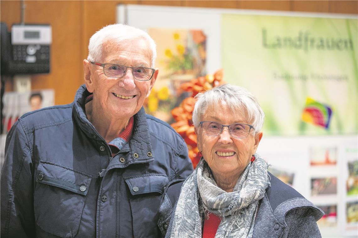 „Wir haben hier alles, was wir brauchen“ Erika und Lothar Lontke