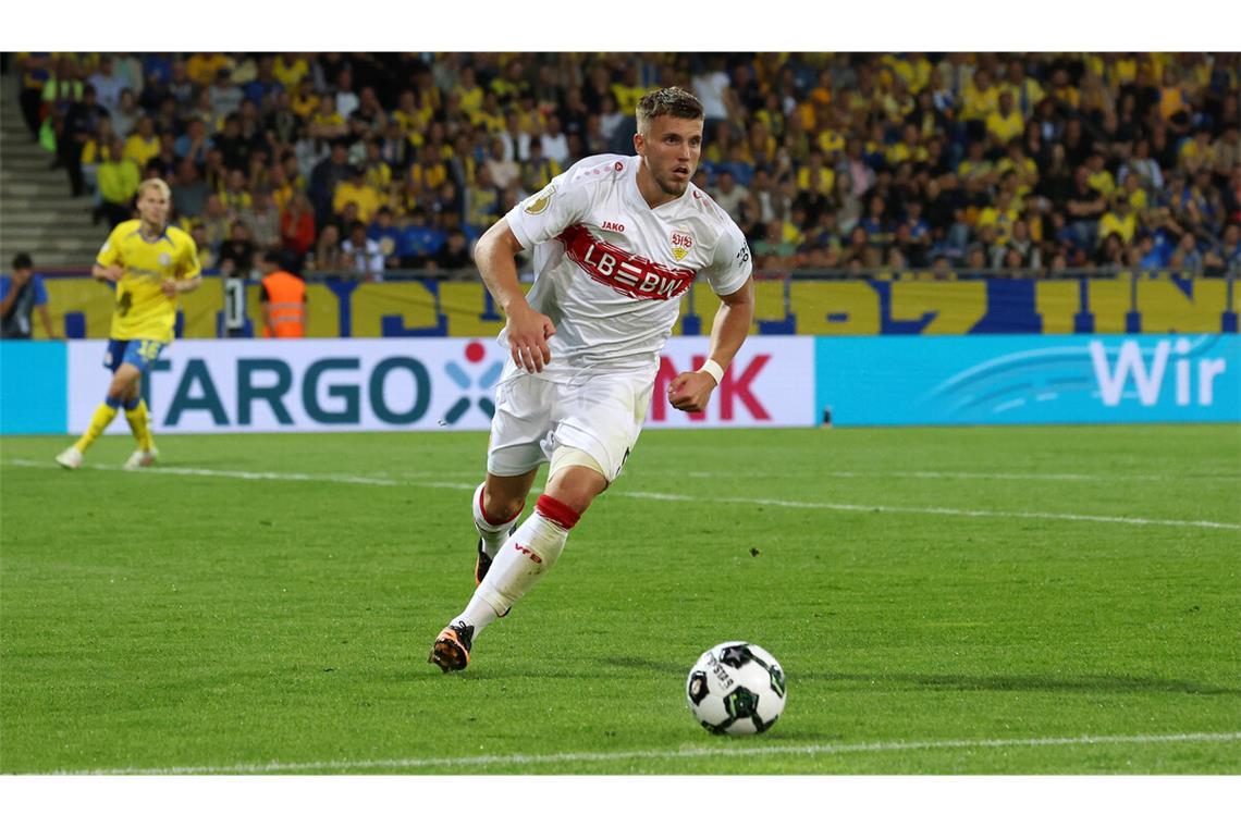 Ermedin Demirovic soll in den nächsten Spielen eine wichtige Rolle einnehmen. 
         
         Foto: Pressefoto Baumann/Julia Rahn