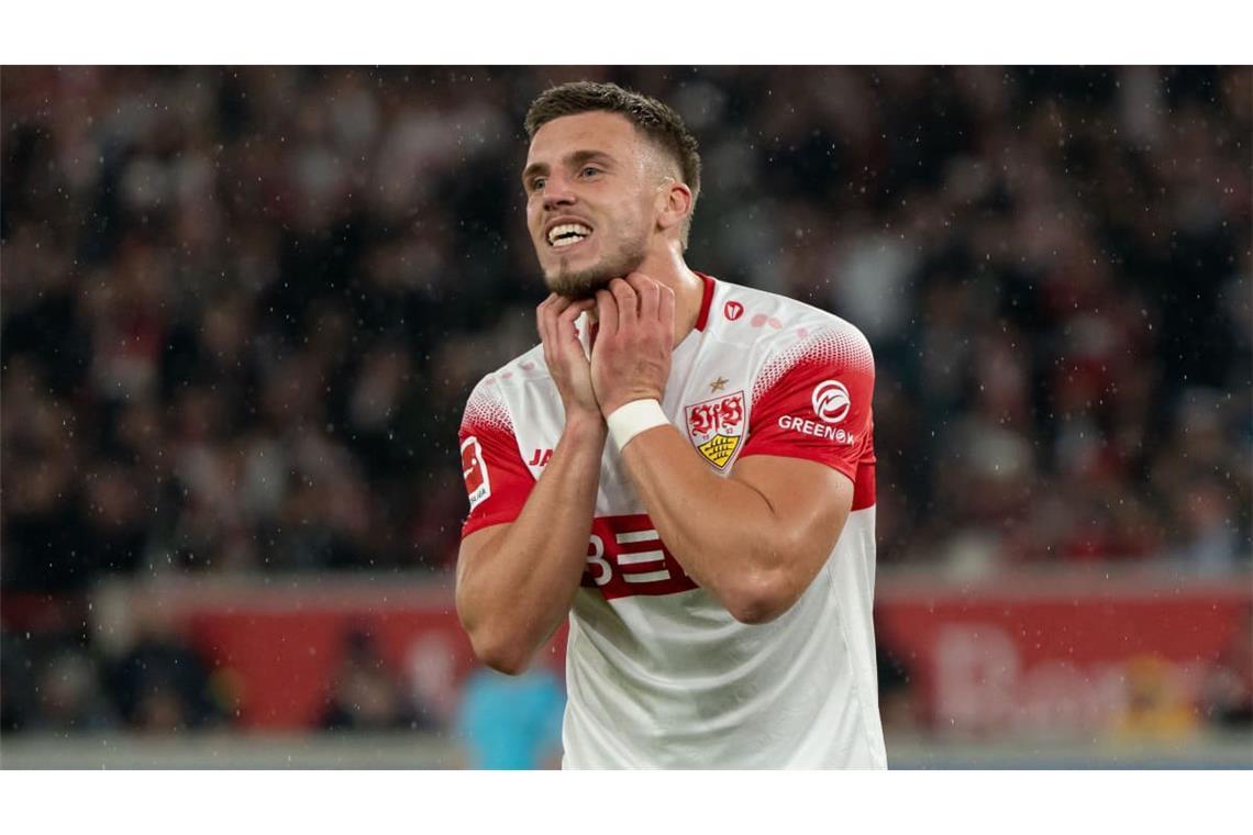 Ermedin Demirovic startete mit einem glücklichen Traumtor ins Spiel&nbsp;– und verzweifelte dann mehr und mehr.