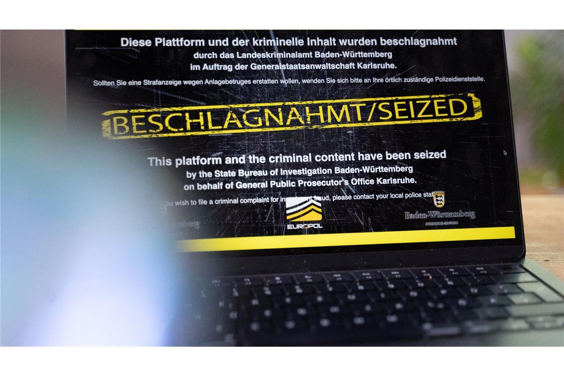 Cyber-Ermittler nehmen über 1400 Betrugs-Websites vom Netz Ermittler haben mehr als 1400 betrügerische Internetseiten aus dem Netz genommen. (Symbolbild)