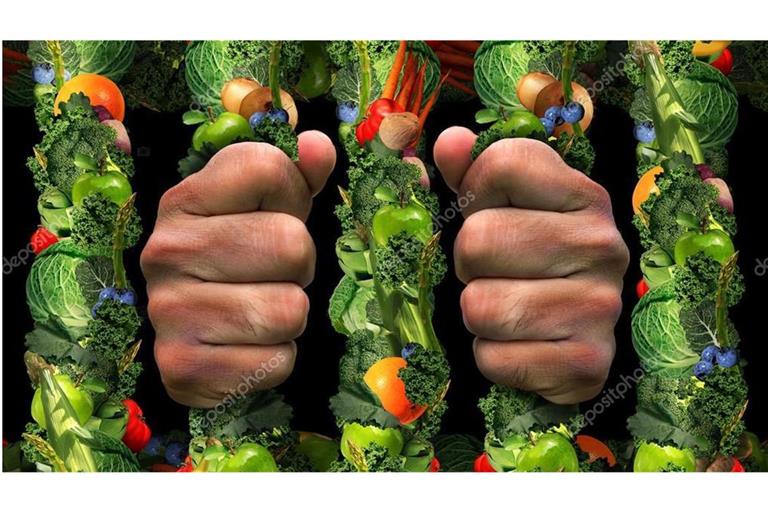 Ernährungsverhalten kann auch zur einer Art Gefängnis werden, wenn man sich obsessiv an bestimmte Nahrungsmittel klammert, die man aus gesundheitlichen Gründen ausschließlich konsumiert.