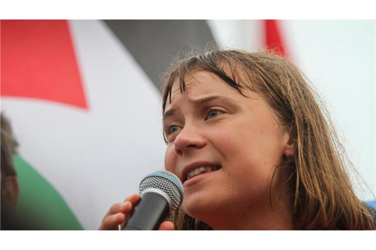 Erneut ist Greta Thunberg an Bord eines der Schiffe der Flotte. (Archivbild)