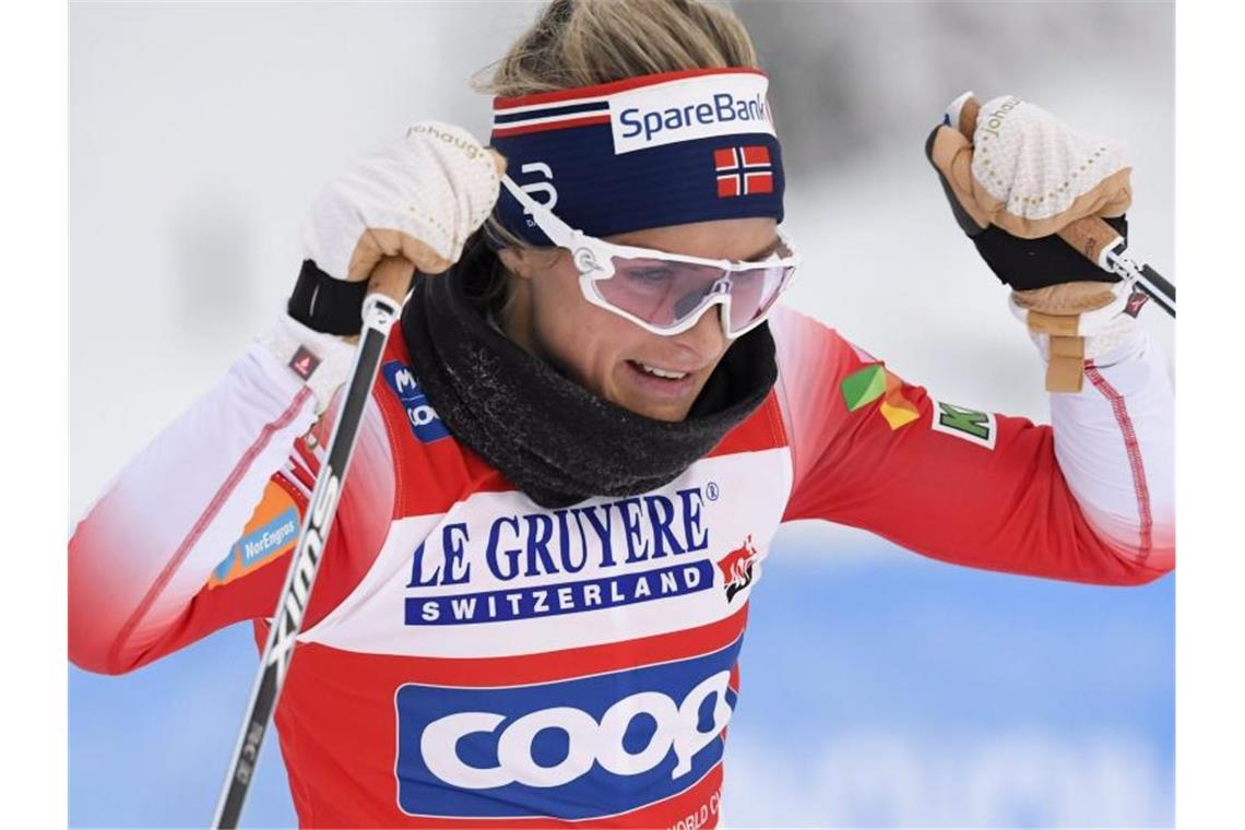 Erneut nicht zu schlagen: Norwegens Langläuferin Therese Johaug. Foto: Heikki Saukkomaa/Lehtikuva/dpa