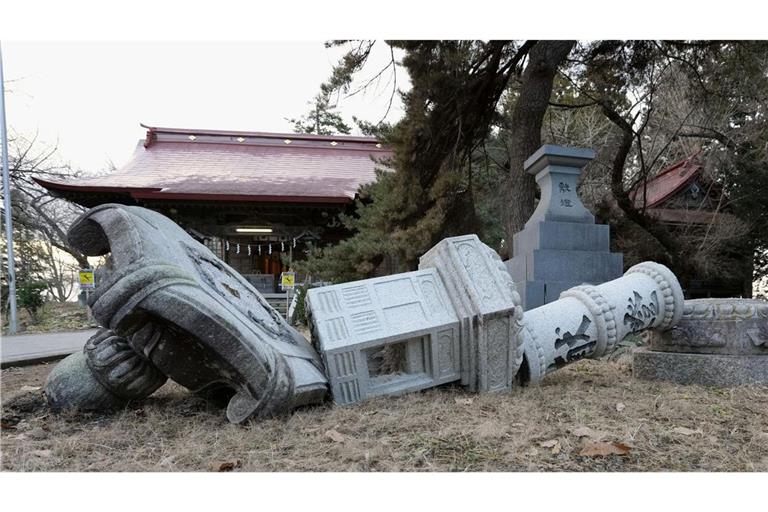 Erneut wird der Norden Japans von einem Erdbeben erschüttert. (Archivbild)