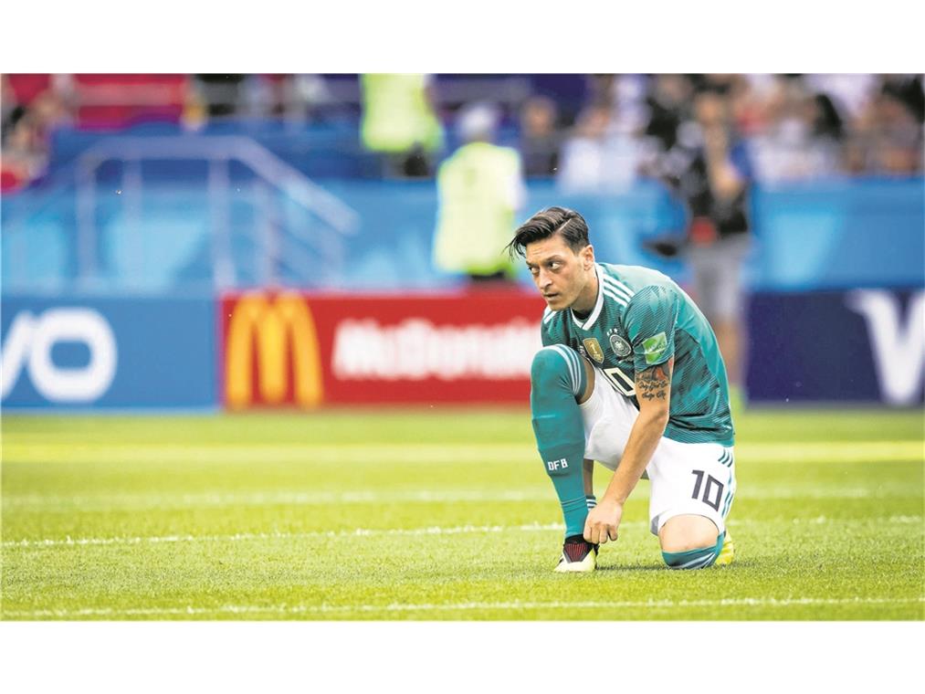 „Das Wort Rassismus fällt viel zu schnell“ Erntet im Murrtal eher wenig Verständnis dafür, dass er seine Kickstiefel nicht mehr für die DFB-Elf schnüren will: Mesut Özil.Foto: Imago