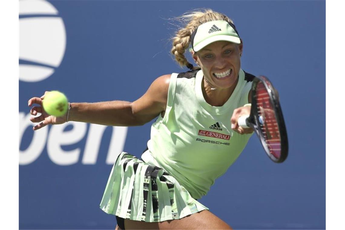 Erreichte die nächste Runde in Osaka: Angelique Kerber. Foto: Kevin Hagen/AP