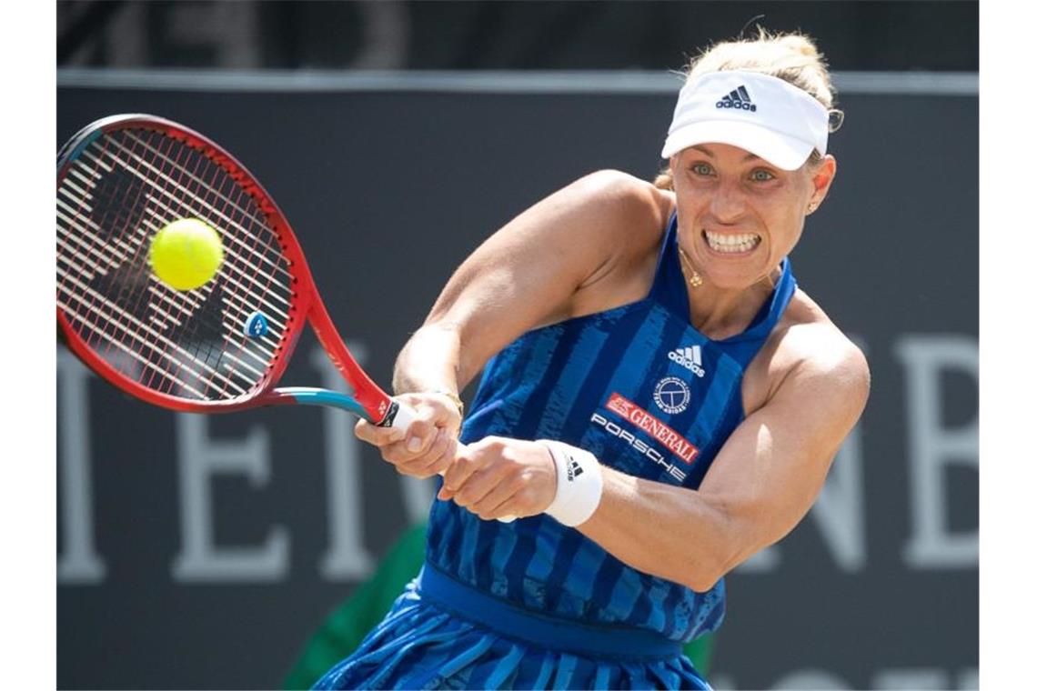Erreichte in Cincinnati die zweite Runde: Angelique Kerber. Foto: Sebastian Gollnow/dpa