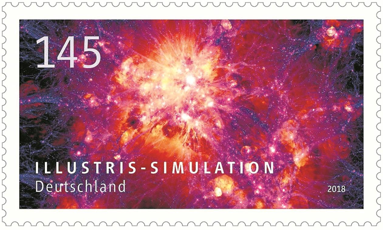 Erscheint am morgigen Donnerstag: Sonderbriefmarke zu Ehren des Illustris-Projekts. Foto: Post