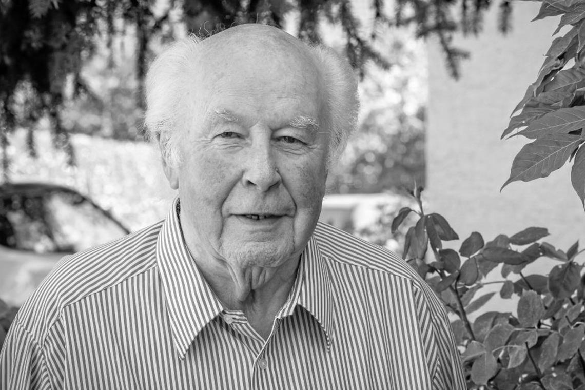 Erich Schneider ist gestorben Erst im vergangenen Jahr feierte Erich Schneider seinen 90. Geburtstag. Archivfoto: Alexander Becher