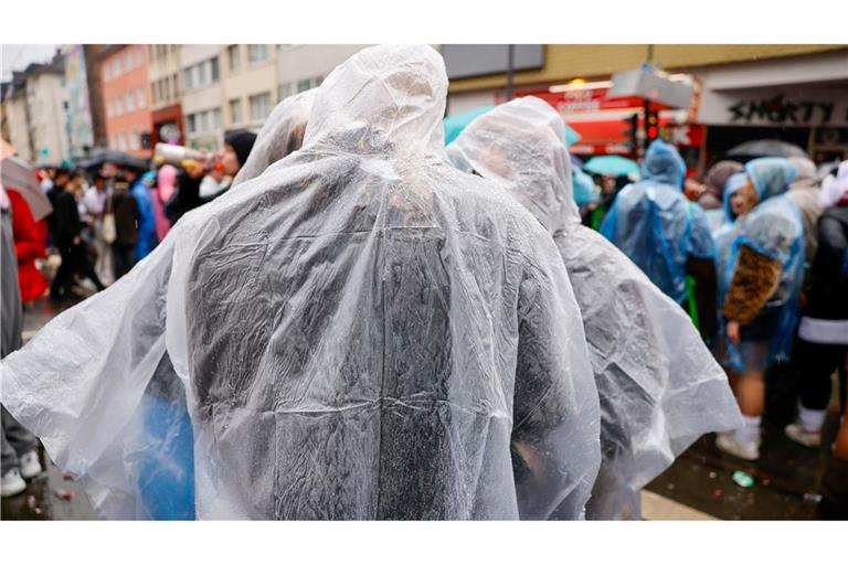 Erst Regen, dann womöglich noch Schnee und Eis - so lautet die Wettervorhersage für den bevorstehenden Höhepunkt des Karnevals.