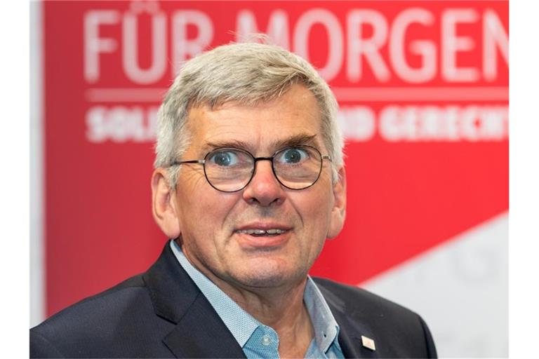 Erster Vorsitzender der IG Metall Jörg Hofmann. Foto: Daniel Karmann/dpa