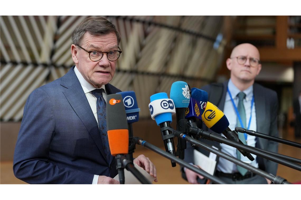 Erwartet Gespräche in der EVP: Außenminister Johann Wadephul.