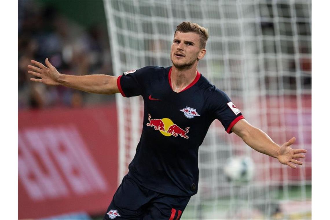 Erwichte ienen starken Start in die Saison: Leipzigs Stürmer Timo Werner. Foto: Marius Becker