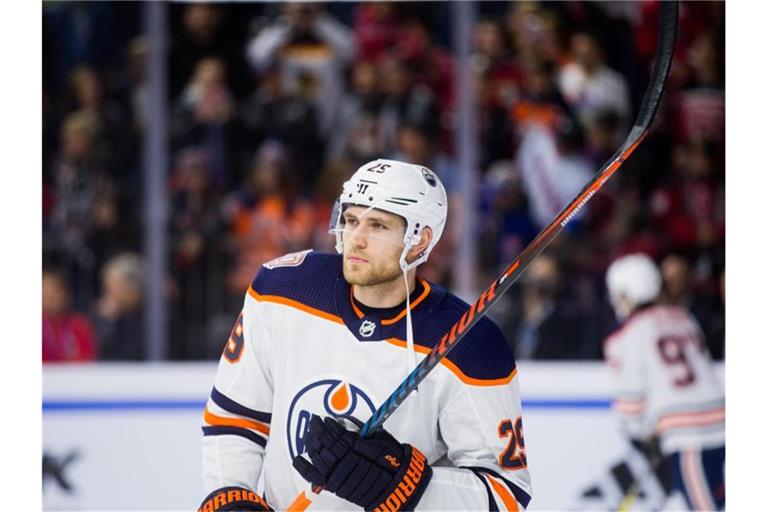 Erzielte zwei Tore für die Oilers: Leon Draisaitl. Foto: Rolf Vennenbernd/dpa