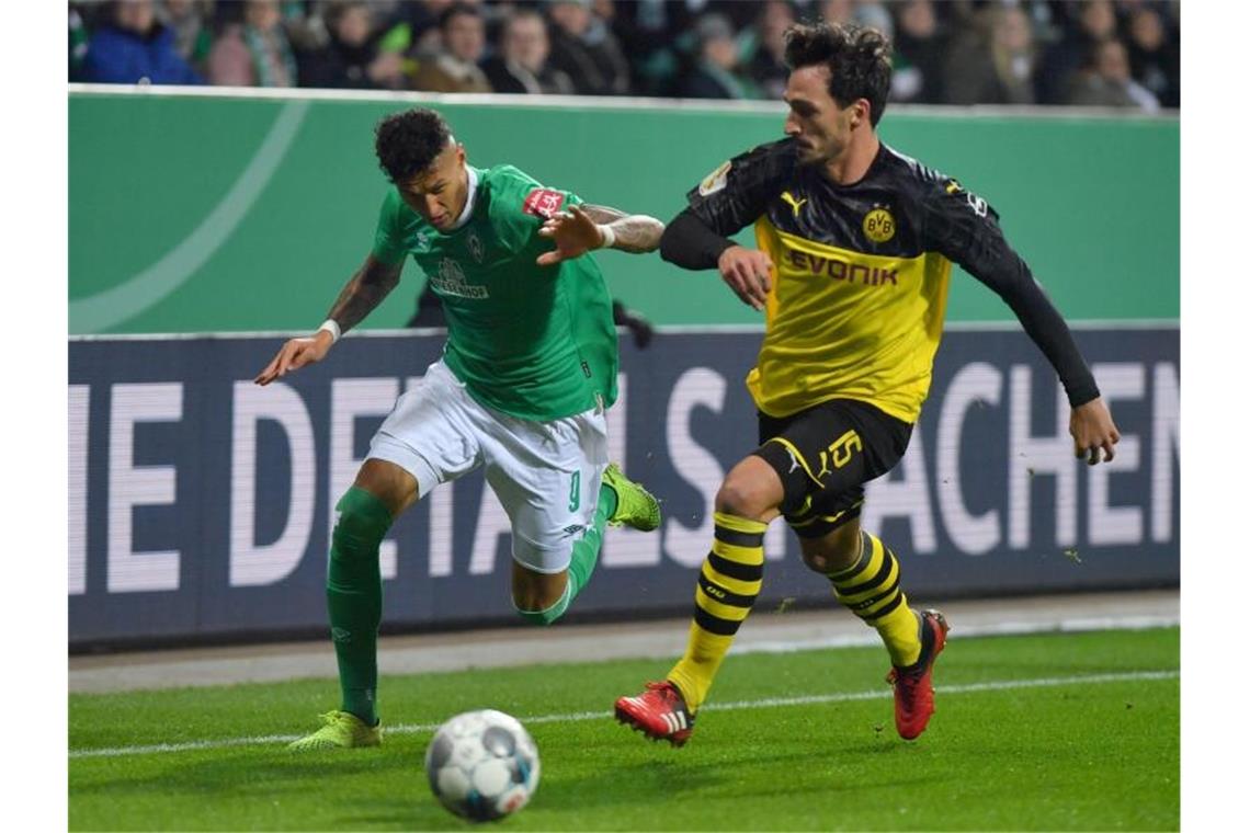 Es geht ums Ganze: Gegen Werder Bremen brennt Borussia Dortmund auf Revanche. Foto: David Hecker/dpa