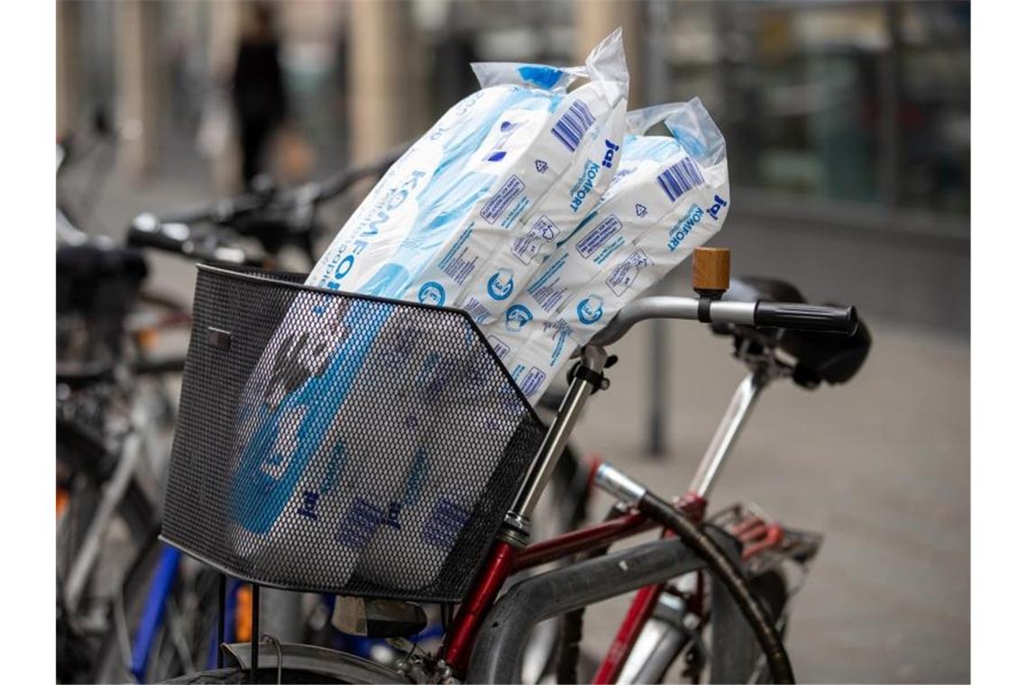 Nachfrage nach Toilettenpapier steigt