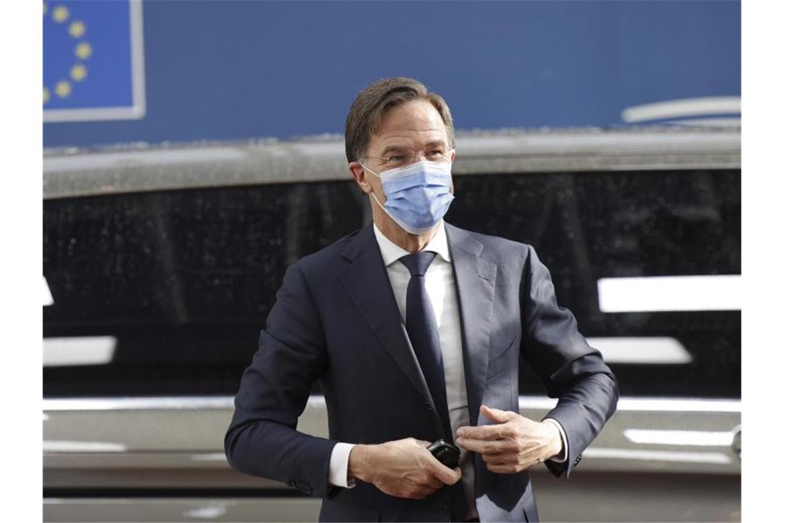 Rekord: Niederlande sind seit sieben Monaten ohne Regierung "Es gibt auch sehr viel zu tun": Der niederländische Premier Mark Rutte. Foto: Olivier Matthys/Pool AP/dpa
