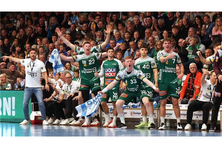 Es ging heiß her in Göppingen – nicht nur auf der Frisch-Auf-Bank.