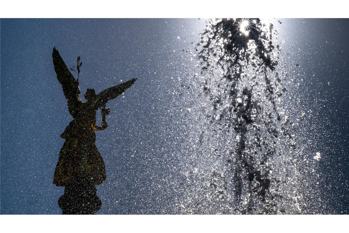 Es ist warm - und wird noch wärmer.