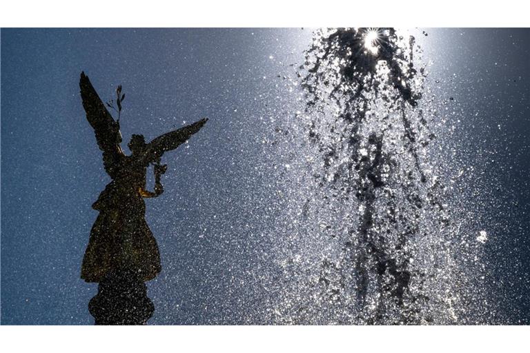 Es ist warm - und wird noch wärmer.