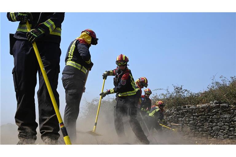 Es sind die schlimmsten Waldbrände in Spanien seit Jahrzehnten.