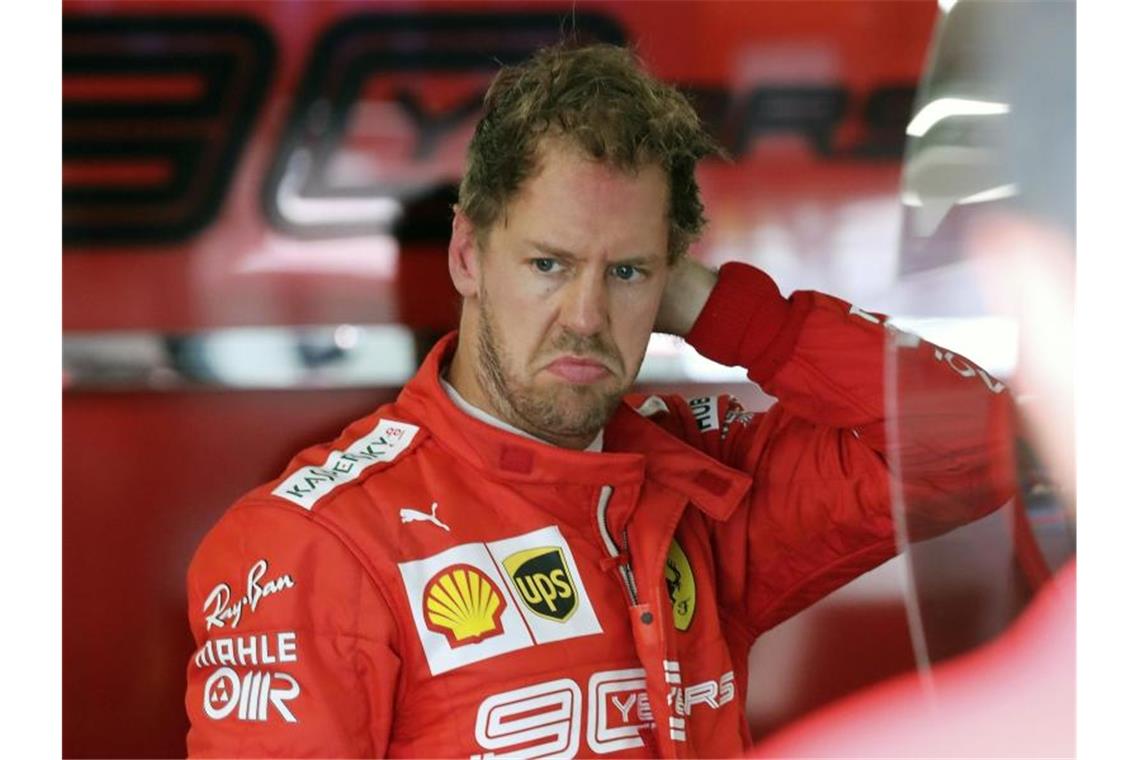 Es sind für Sebastian Vettel derzeit nicht die angenehmsten Arbeitstage. Foto: Tom Boland/The Canadian Press/AP