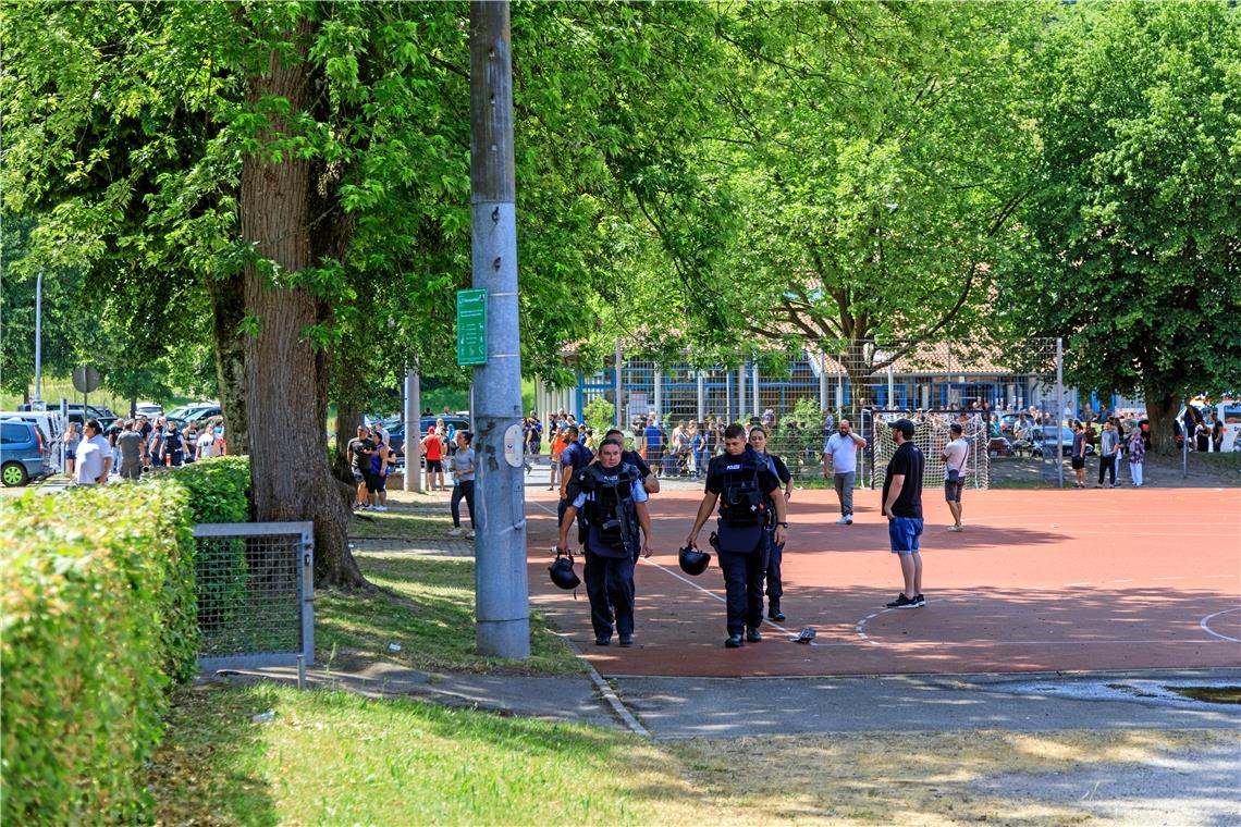 Amokverdacht an Murrhardter Schule war ein Fehlalarm Es sind mehrere Interventionsteams vor Ort.