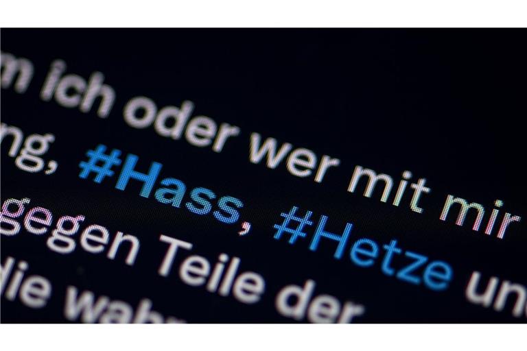 Es soll 170 Einsäte wegen Hass und Hetze im Internet geben. (Symbolbild)