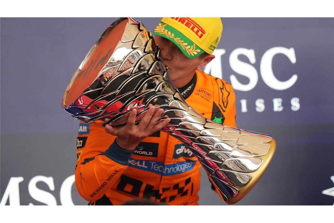 Es war bereits Lando Norris' siebter Saisonsieg.