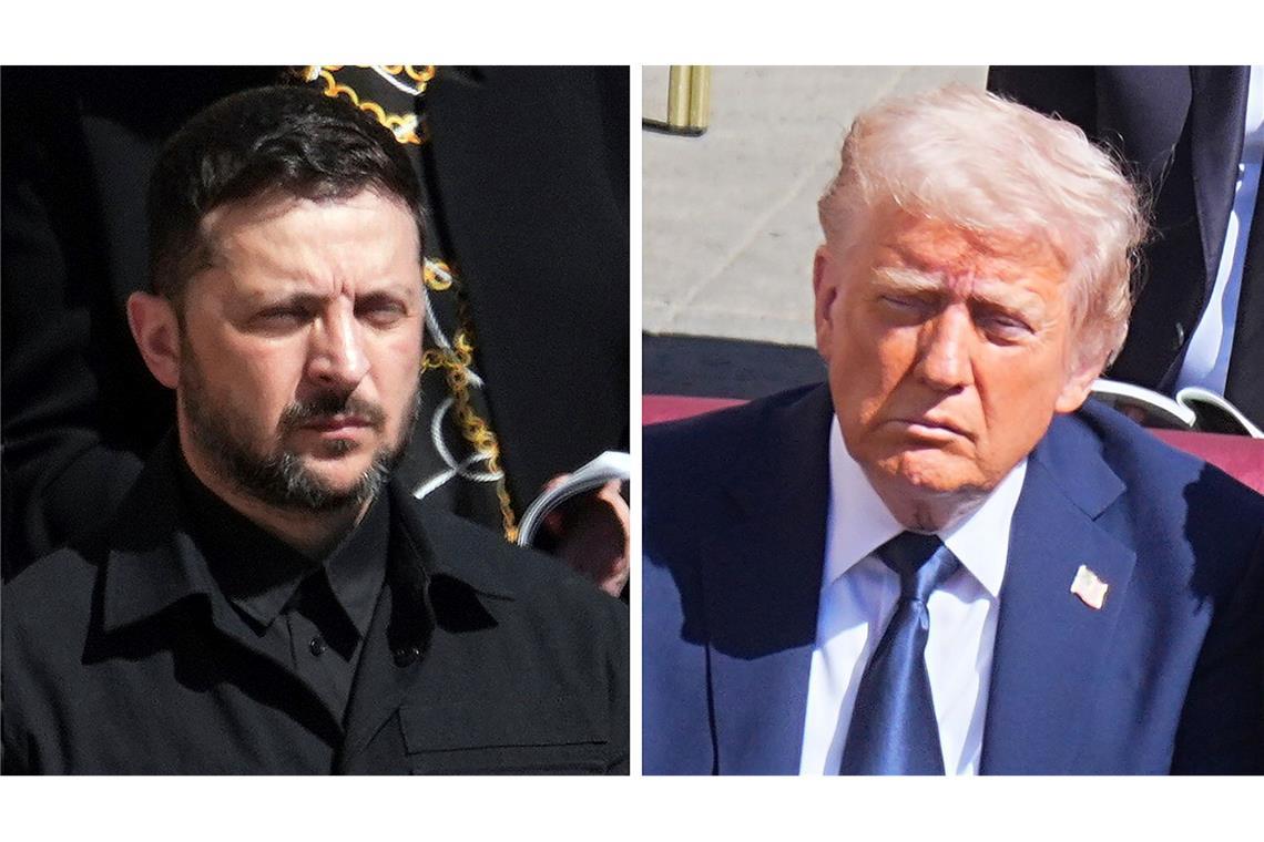 Es war das erste Treffen von Trump und Selenskyj seit dem Eklat im Weißen Haus.
