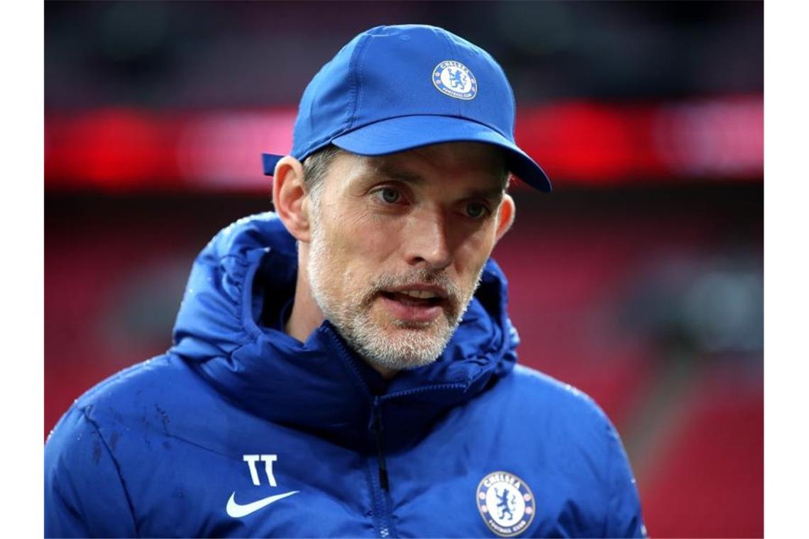 Dank Tuchel: Kepa wird vom Transferflop zum Helden „Es war hart“, sagte Thomas Tuchel über die Partie in der nordirischen Hauptstadt Belfast. Foto: Nick Potts/PA Wire/dpa