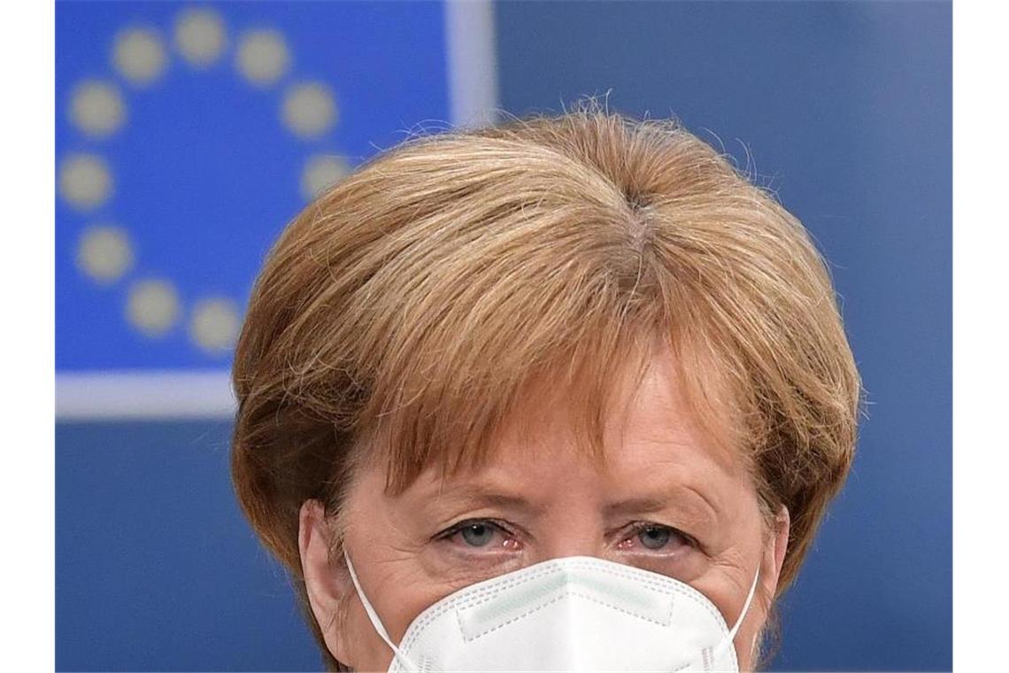 „Es war klar, dass es unglaublich harte Verhandlungen gibt“: Angela Merkel. Foto: John Thys/AFP Pool/AP/dpa
