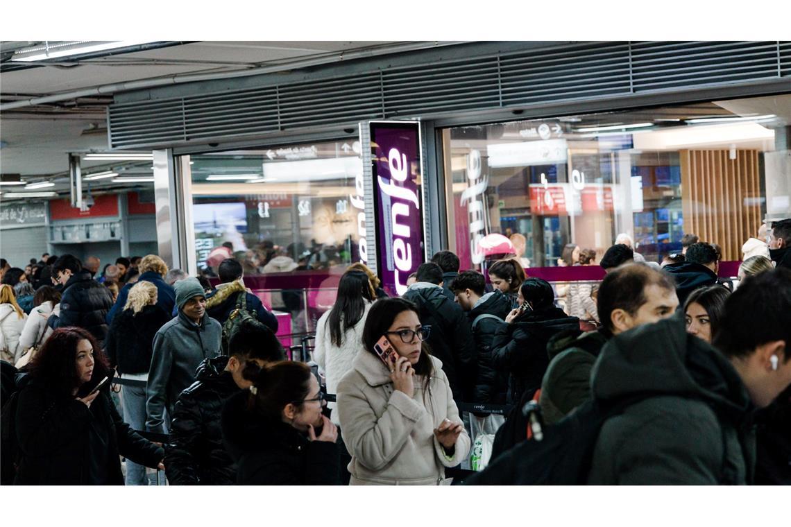 "Es war wie ein Erdbeben", sagte ein Passagier.