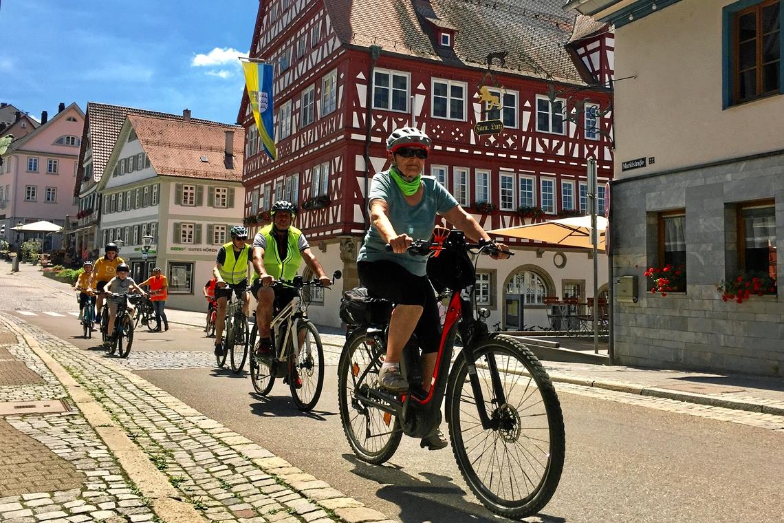 Es werden bereits viele Projekte umgesetzt, um auf nachhaltige Mobilität aufmerksam zu machen, etwa die Aktion Stadtradeln. Foto: Kornelius Fritz