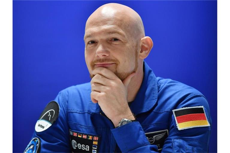 ESA-Astronaut Alexander Gerst. Foto: Martin Schutt/dpa-Zentralbild/dpa