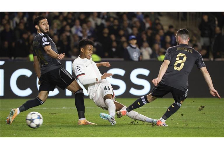 Estevao brachte Chelsea gegen Karabach Agdam nach 16 Minuten in Führung.