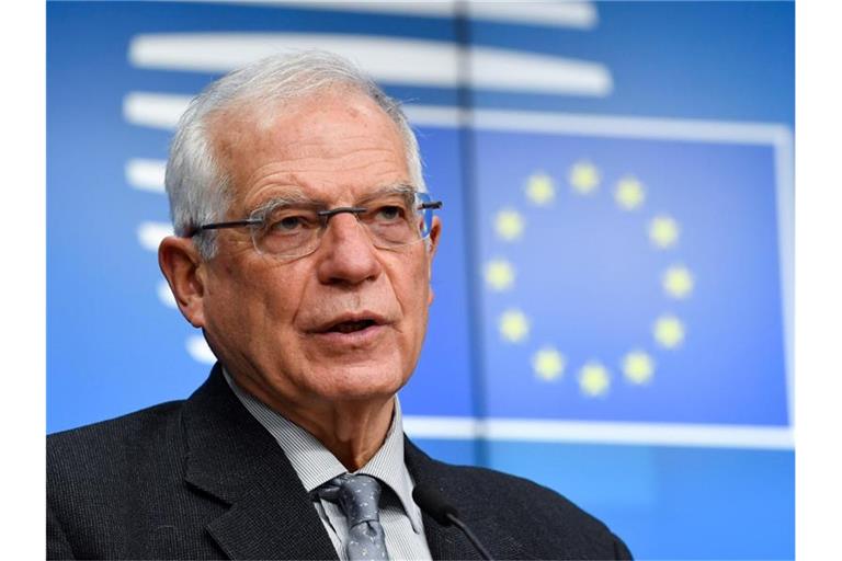 EU-Außenbeauftragter Josep Borrell fordert die Freilassung von Kremlkritiker Nawalny. Foto: John Thys/Pool AFP/AP/dpa