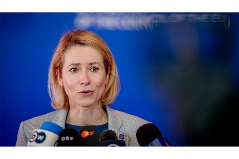 EU-Chefdiplomatin Kaja Kallas.